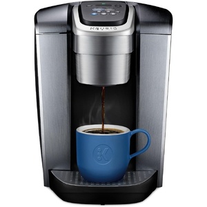 image:imageKeurig KElite Single Serve KCup Pod Coffee Maker Brushed SlateBrushed Silver