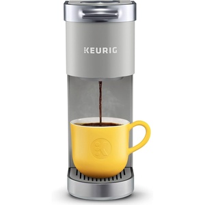 image:imageKeurig KMini Plus Single Serve KCup Pod Coffee Maker with 6 to 12oz Brew Size Stores up to 9 KCup Pods Travel Mug Friendly Studio GrayStudio Gray