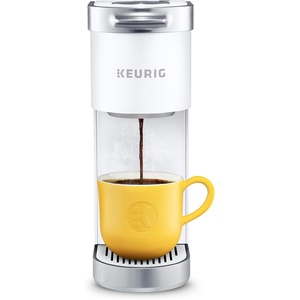 image:imageKeurig KMini Plus Single Serve KCup Pod Coffee Maker with 6 to 12oz Brew Size Stores up to 9 KCup Pods Travel Mug Friendly Studio GrayWhite