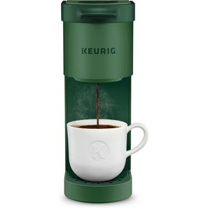 image:imageKeurig KMini Single Serve KCup Pod Coffee Maker 6 to 12oz Brew size with Cord Storage Perfect for Small Spaces Studio GrayEvergreen