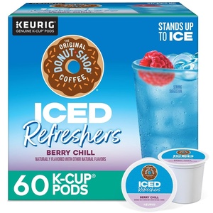 image:imageOriginal Donut Shop Strawberry Acai Iced Refresher KCup Pods 60 CountBerry Chill