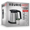 image:imageKeurig 20 Plastic Carafe 32oz DoubleWalled with EasyPour Handle Holds and Dispenses Up to 4 Cups of Hot Coffee Compatible With Keurig 20 KCup Pod Coffee Makers BlackStainless Steel