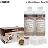 image:imageKeurig 6Month Brewer Maintenance Care Kit Includes Descaling Solution Rinse Pods amp Water Filter Cartridges Works with all KCup Pod Coffee MakersKit