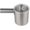image:imageKeurig KCaf Milk Frother Cup Replacement Part or Extra80 milliliters Hot and Cold Frothing Compatible with Keurig KCaf Coffee Makers Only NickelNickel