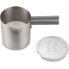 image:imageKeurig KCaf Milk Frother Cup Replacement Part or Extra80 milliliters Hot and Cold Frothing Compatible with Keurig KCaf Coffee Makers Only NickelNickel