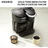 image:imageKeurig Reusable Mesh Ground Coffee Filter Compatible with KDuo Essentials and KDuo Brewers only EcoFriendly Way to Brew a Carafe Gold Tone Mesh