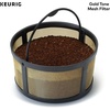 image:imageKeurig Reusable Mesh Ground Coffee Filter Compatible with KDuo Essentials and KDuo Brewers only EcoFriendly Way to Brew a Carafe Gold Tone Mesh