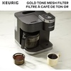 image:imageKeurig Reusable Mesh Ground Coffee Filter Compatible with KDuo Essentials and KDuo Brewers only EcoFriendly Way to Brew a Carafe Gold Tone Mesh