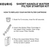 image:imageKeurig Short Handle Water Filter Starter Kit