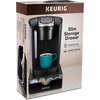 image:imageKeurig Slim NonRolling Storage Drawer Coffee Pod Storage Holds up to 24 Keurig KCup Pods Black Storage Drawer  24ct 92 x 33 x 122 inchesHolds up to 24 Keurig KCup Pods