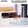 image:imageKeurig Tall Handle Water Filter Starter Kit Comes with Handle and 2 Replacement Water Filters Compatible with Select Keurig Coffee Makers3 Piece Set Pack of 6