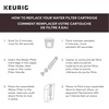 image:imageKeurig Tall Handle Water Filter Starter Kit Comes with Handle and 2 Replacement Water Filters Compatible with Select Keurig Coffee Makers3 Piece Set Pack of 6