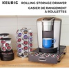 image:imageKeurig Under Brewer Storage Drawer Coffee Pod Storage Holds Upto 35 Keurig KCup Pods BlackHolds up to 35 Keurig KCup Pods