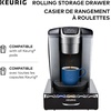 image:imageKeurig Under Brewer Storage Drawer Coffee Pod Storage Holds Upto 35 Keurig KCup Pods BlackHolds up to 35 Keurig KCup Pods