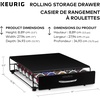 image:imageKeurig Under Brewer Storage Drawer Coffee Pod Storage Holds Upto 35 Keurig KCup Pods BlackHolds up to 35 Keurig KCup Pods