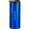 image:imageKeurig 12oz Stainless Steel Insulated Coffee Travel Mug SilverRoyal Blue