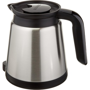 image:imageKeurig 20 Plastic Carafe 32oz DoubleWalled with EasyPour Handle Holds and Dispenses Up to 4 Cups of Hot Coffee Compatible With Keurig 20 KCup Pod Coffee Makers BlackStainless Steel