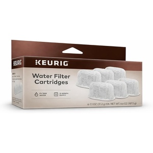 image:imageKeurig Water Filter Refill Cartridges Replacement Water Filter Cartridges Compatible with 20 KCup Pod Coffee Makers 6 Count36 Count