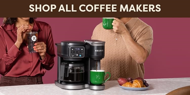 Keurig Coffee Makers, K-Cup Pods & Coffee Accessories