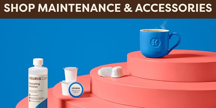 Keurig Coffee Makers, K-Cup Pods & Coffee Accessories