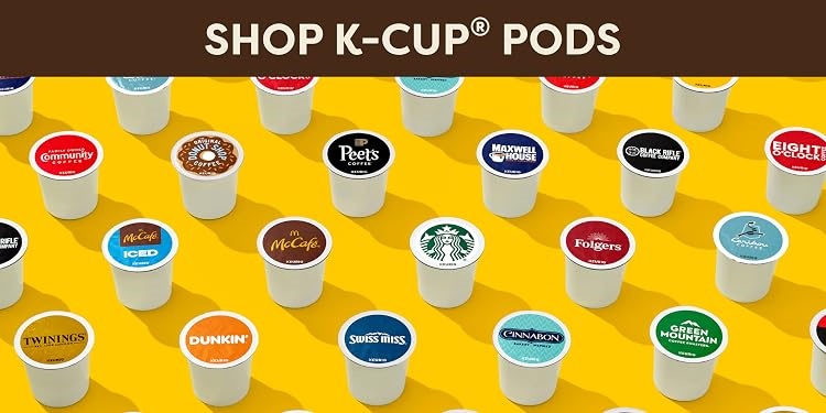 Keurig Coffee Makers, K-Cup Pods & Coffee Accessories